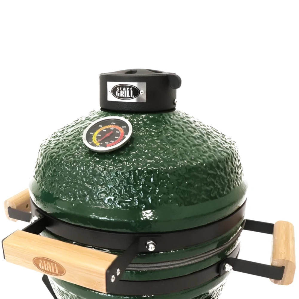 Start Grill SG 13 PRO SE керамический гриль 33 см / 13 дюймов (зеленый) SG13PROSEG