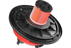 Строительный пылесос ЗУБР МАСТЕР модель М4-60, 60л, 1400Вт, сухая и влажная уборка, корпус из нержавеющей стали, розетка до 2000Вт ПУ-60-1400 М4