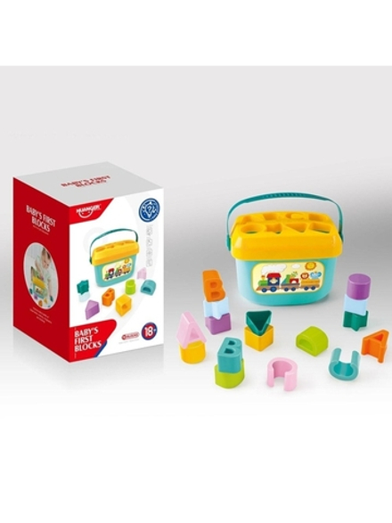 HAUNGER Игрушка развивающая Ведерко-сортер