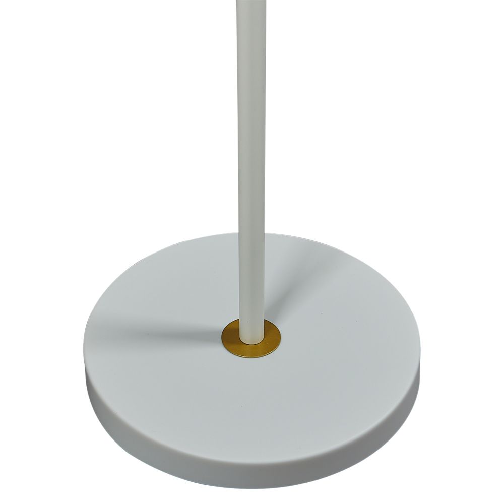 UML-T700 E27 WHITE Торшер напольный под лампу Е27. 40W. с регулировкой наклона. Механический выключатель. Белый. ТМ Uniel