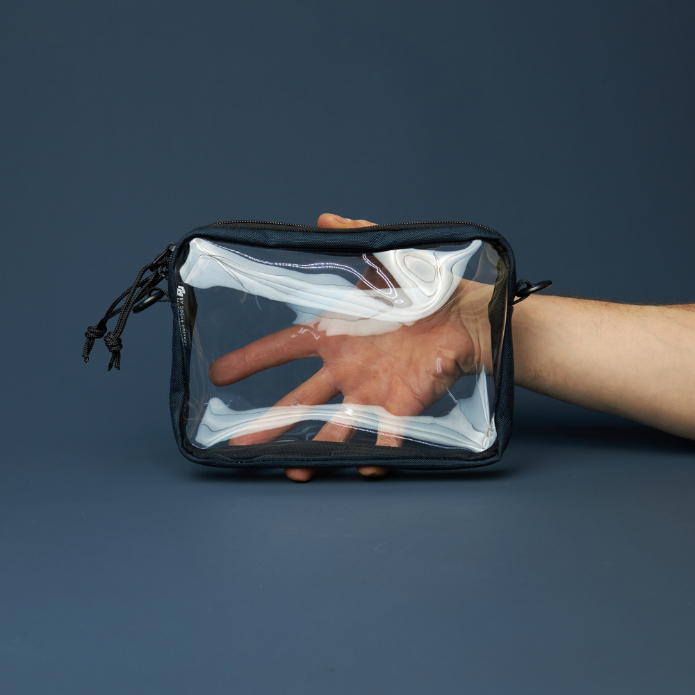 Transparent Case GO box темно-синий