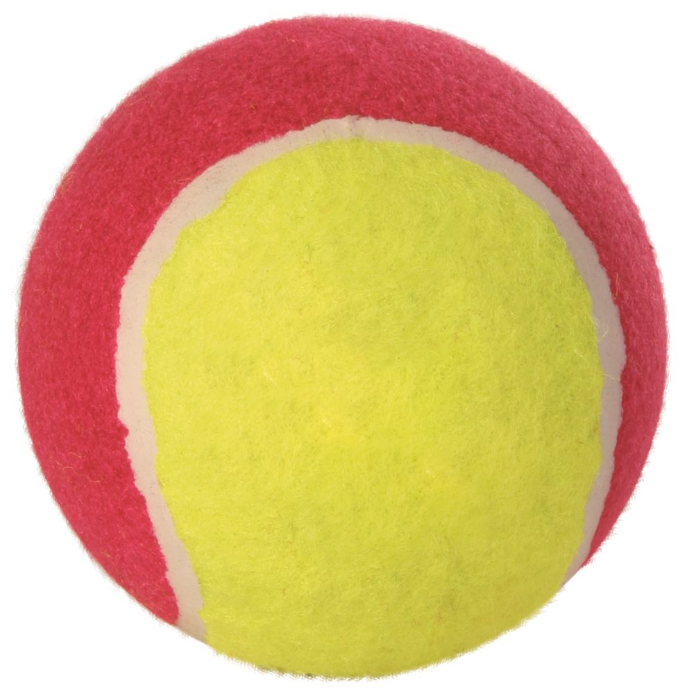 Набор теннисных мячей Trixie "Tennis Ball", для собак, 10 см, 12 штук