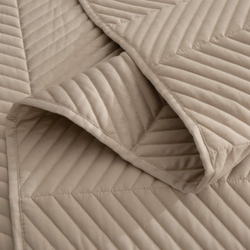 Покрывало 230x250 и 2 наволочки 50х70 Sofi De MarkO Адонис бежевое