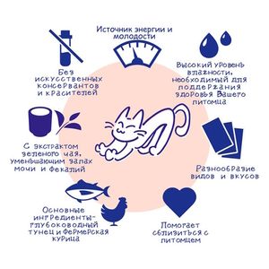 Лакомство-пюре желтоперый тунец+лосось для кошек INABA ЧАО ЧУРУ 14г*4