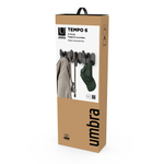 Вешалка настенная tempo, 6 крючков, черная