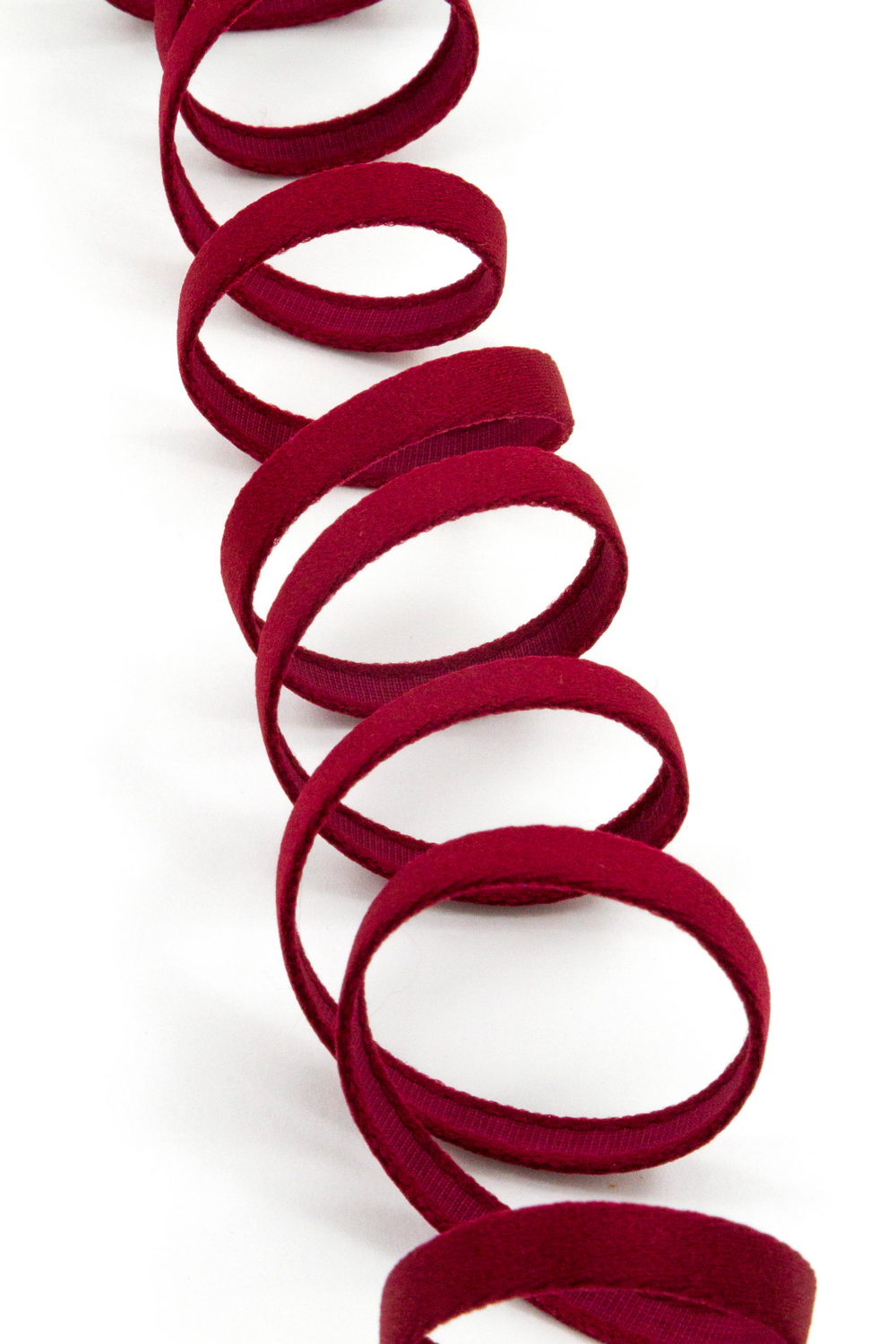 Туннельная лента 10 мм бордовая
