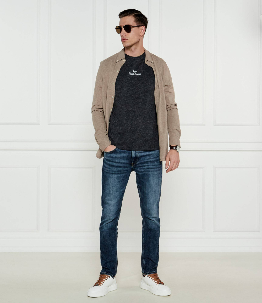 Футболка POLO RALPH LAUREN - серый(710936585)