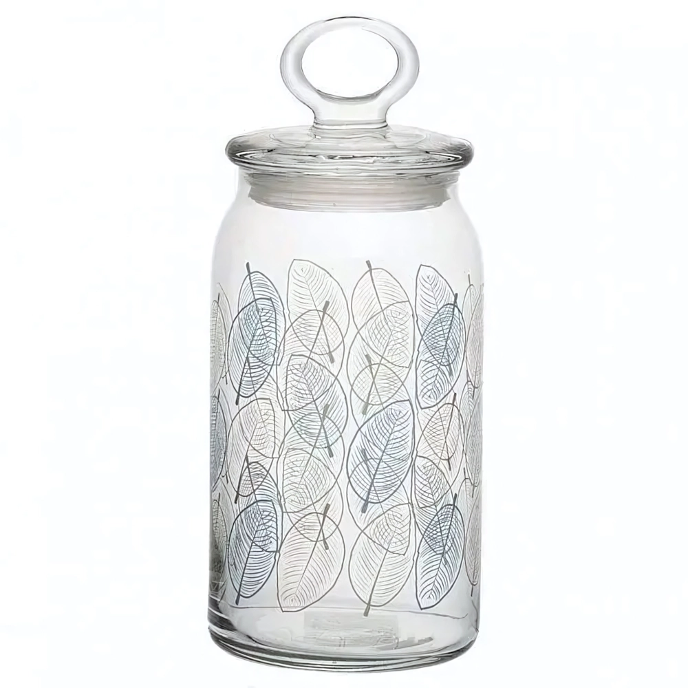 Банка с крышкой LEAVES 1130 мл (рис.41548)