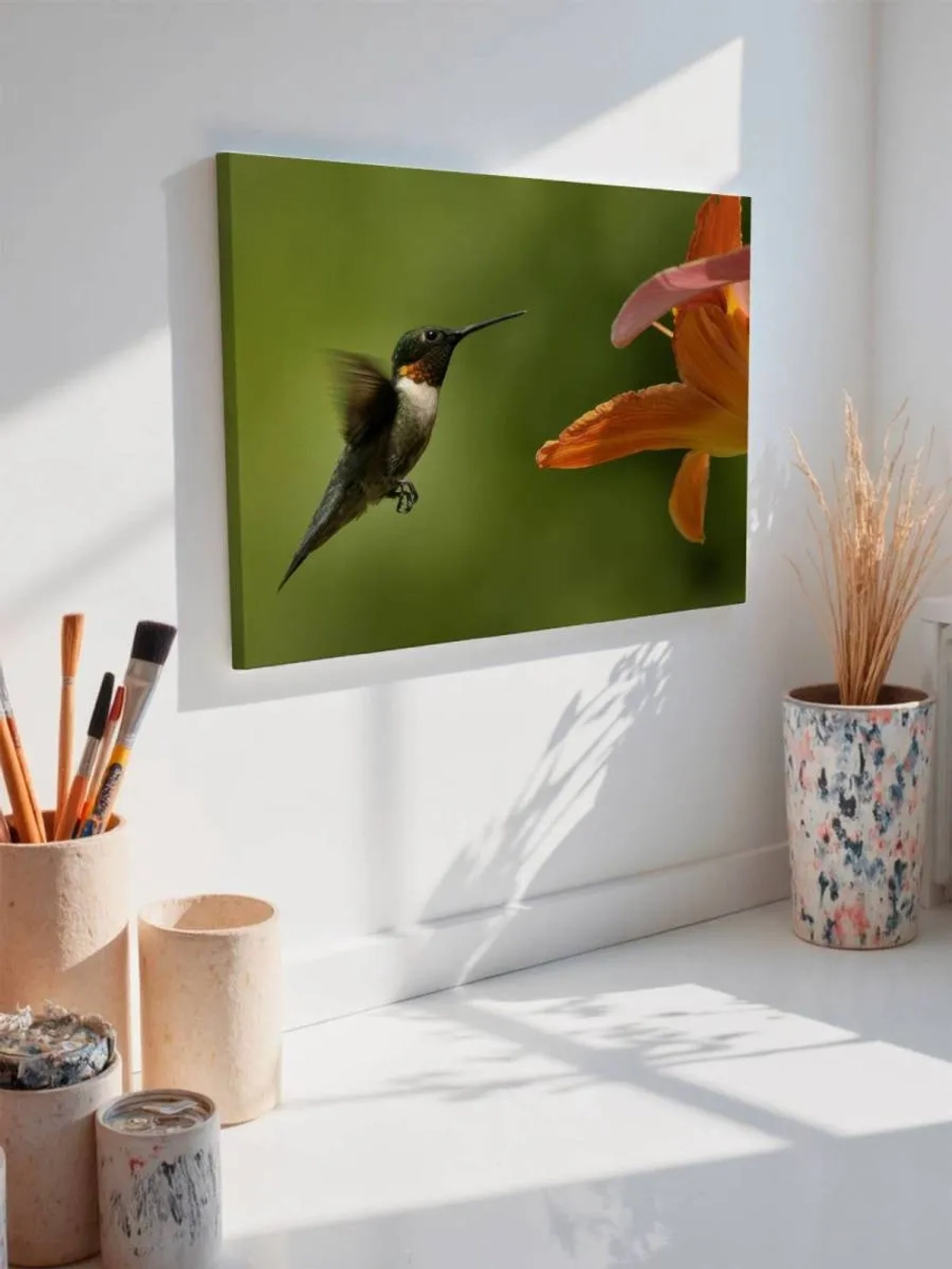Картина на стену 40 X 50 Колибри