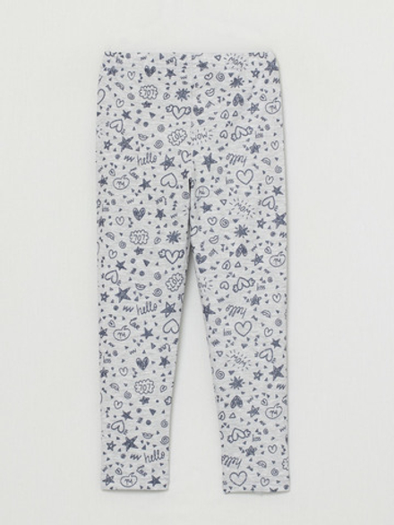 Брюки модель "леггинсы" для девочки