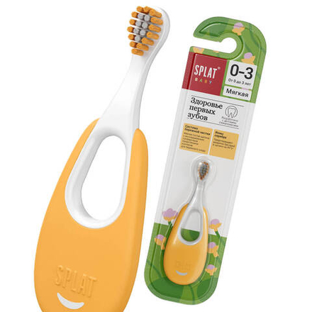 SPLAT Зубная щетка детская Baby, шт., блок 12шт., Сплат