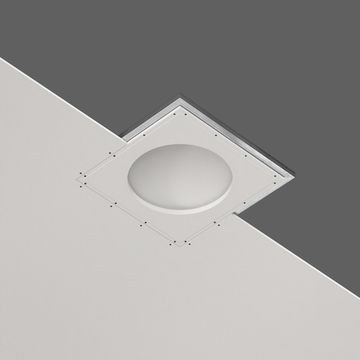 Купольный встраиваемый гипсовый светильник для установки в потолках из гипсокартона SN 400 белый Atlas 425 Stellanova