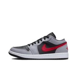 Женские кроссовки Air Jordan 1 Low 'Cement Grey Fire Red' FZ4183-002