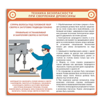 Стенд Техника безопасности при сверлении древесины 150000840