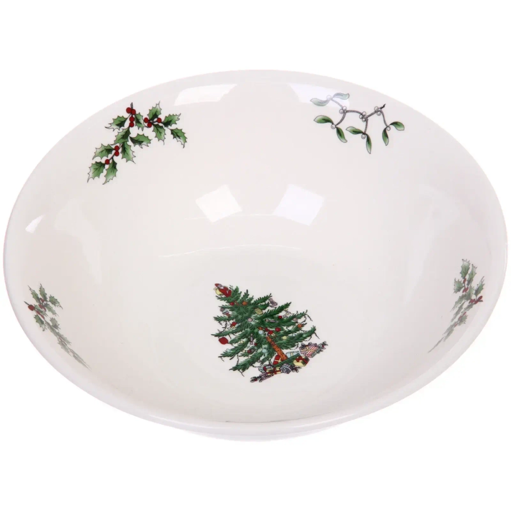 Салатник керамический «Ёлочка» 20*6см