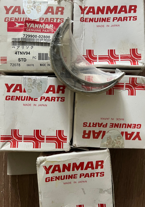 Вкладыши коренные Yanmar 729900-02800