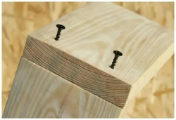 Саморезы чёрные по дереву в кейсе (775 шт.)