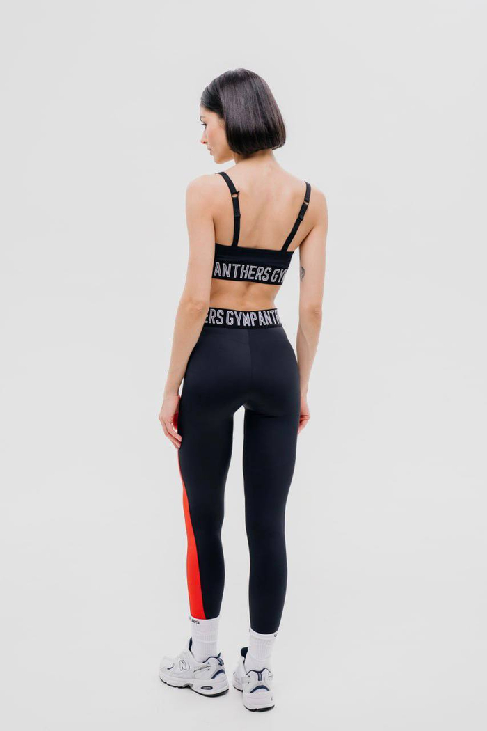 Легинсы компрессионные с высокой талией