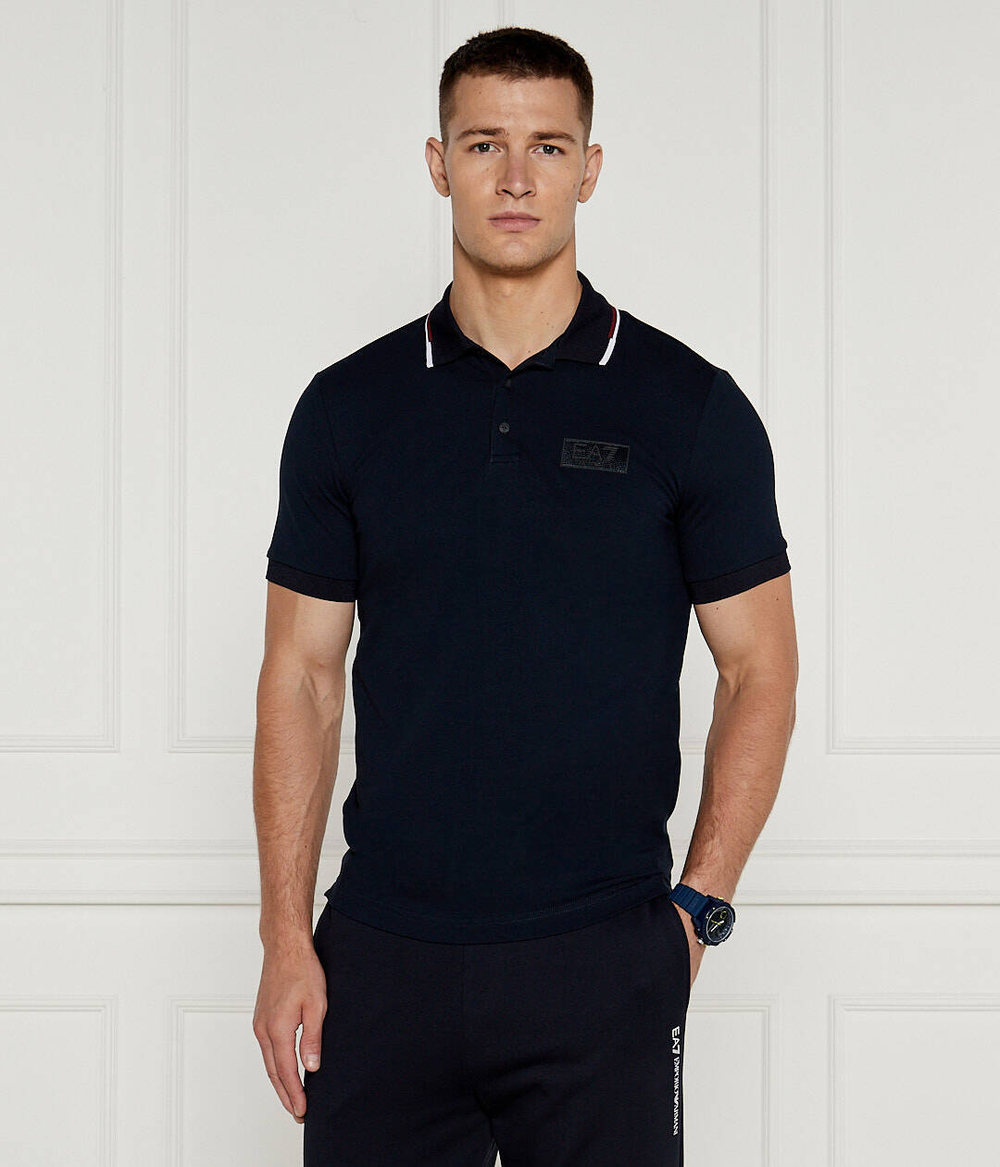 Поло EA7 - темно-синий(6DPF07 PJVUZ)