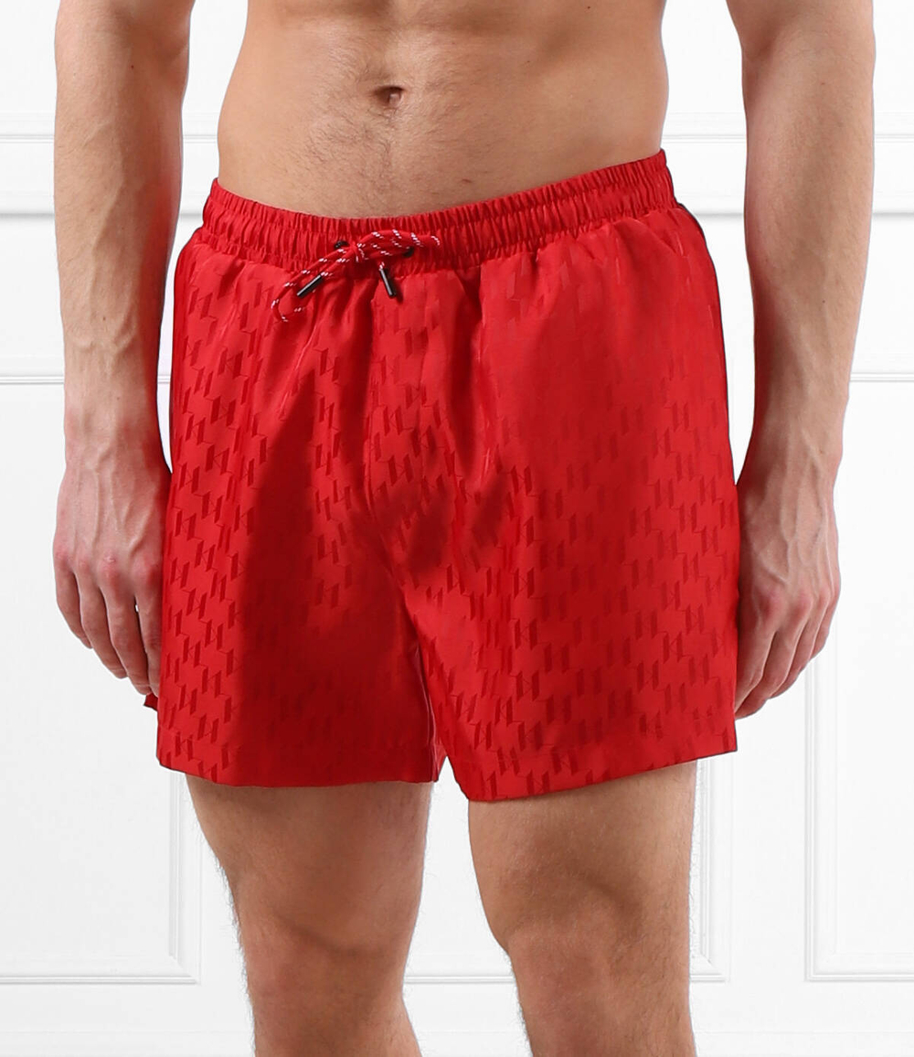 Шорты для плавания Karl Lagerfeld - красный(231M2207)