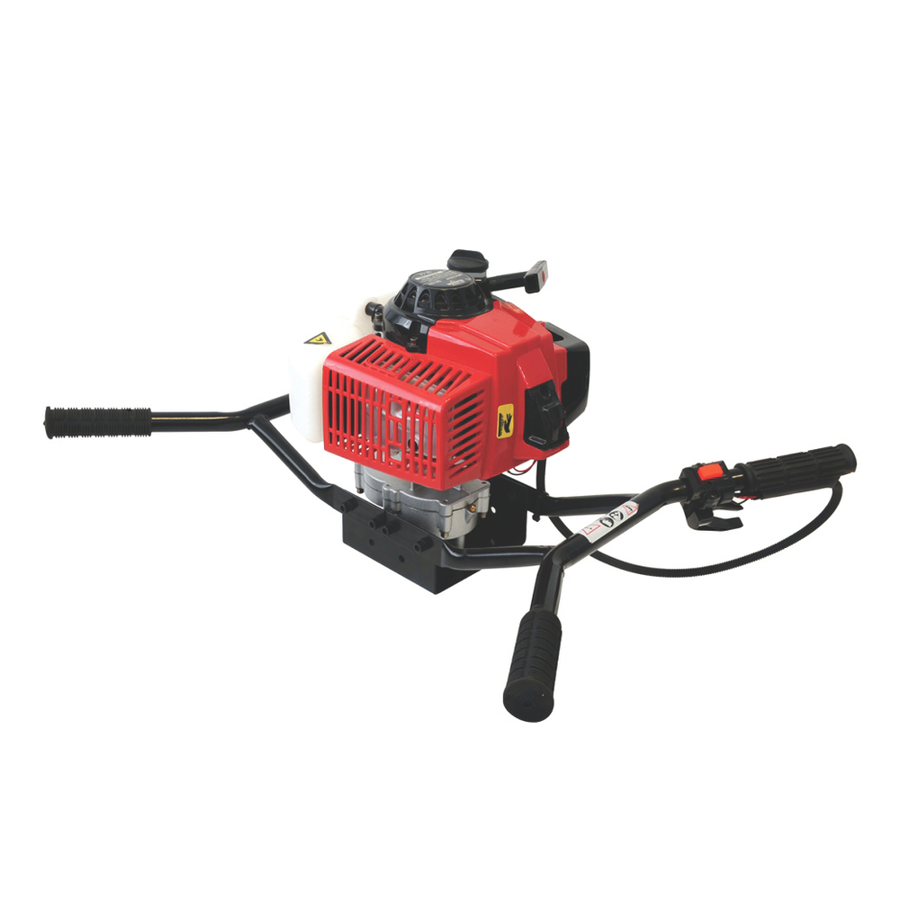 Мотобур ELITECH БМ 70Н (бензин 2-такт,71см3,2.5кВт/3.3л.с.,диам.вала-20мм,макс диам.шнека-30см,11кг,