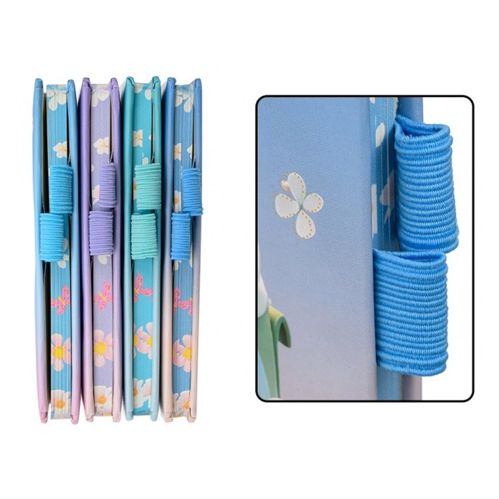 Блокнот Basir, формат А6, серия "Девочка", мягкая обложка, 80 листов, размер 16*11 см