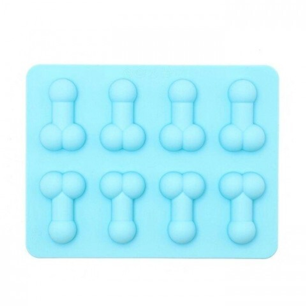 Форма силиконовая "18+" голубая