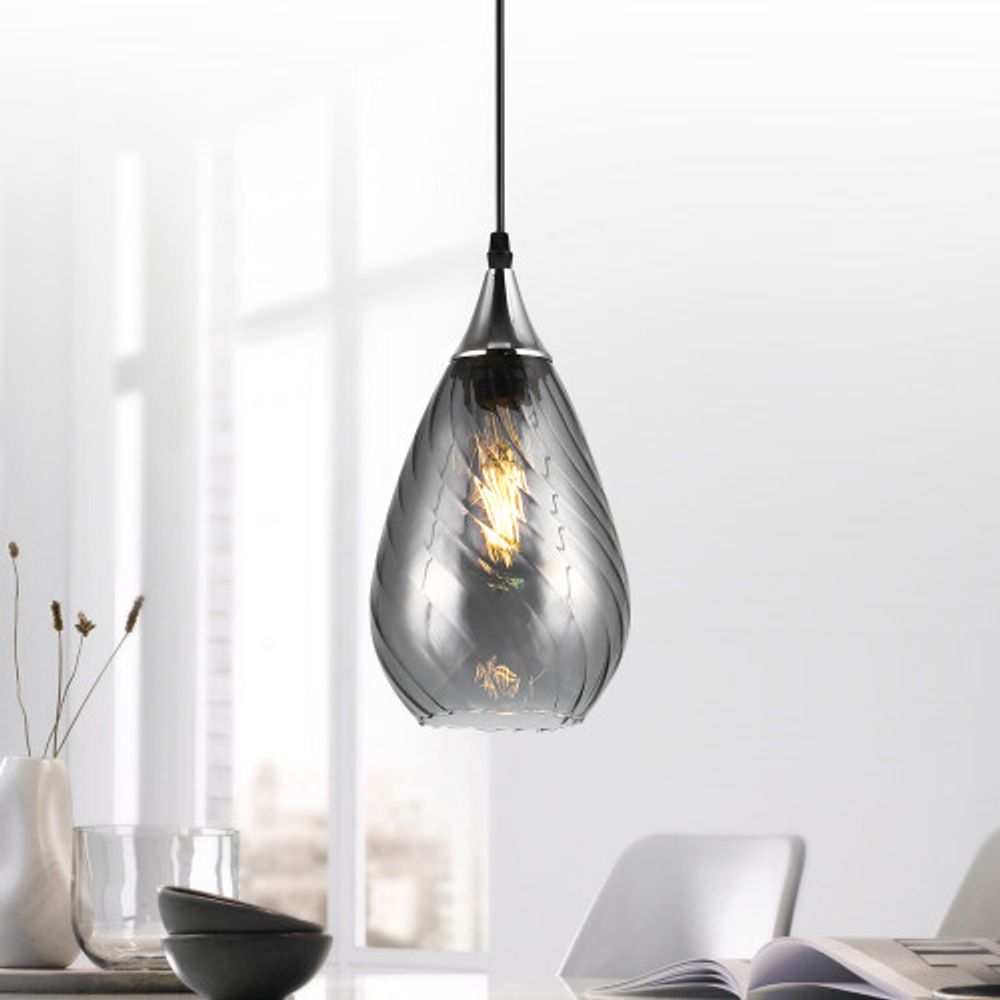 Светильник подвесной (подвес) Rivoli Lily 9122-201 1 х Е27 40 Вт модерн потолочный