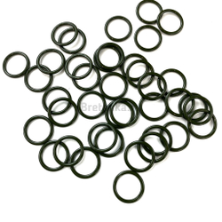 Кольцо металл хаки 10 мм