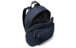 MICHAEL KORS Hudson Nylon Fabric Polyester Backpack Men"s Dark Blue