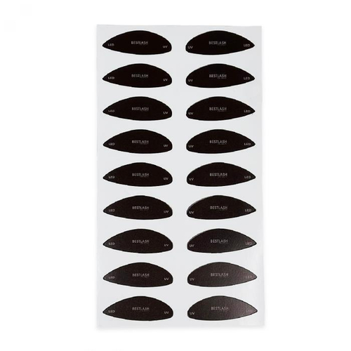 Наклейки на верхнее веко для Led наращивания ресниц (9 пар)