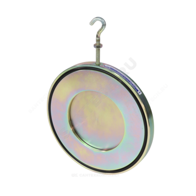 Клапан обратный сталь 1/створ Гранлок ЗОП Ду 80 Ру16 Тмакс=110 оС межфл с гальваническим покрытием тарелка сталь ЗОП.07.080 16 ADL DF01B21596