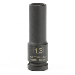Головка ударная удлиненная шестигранная, 13 мм, 1/2, CrMo Stels