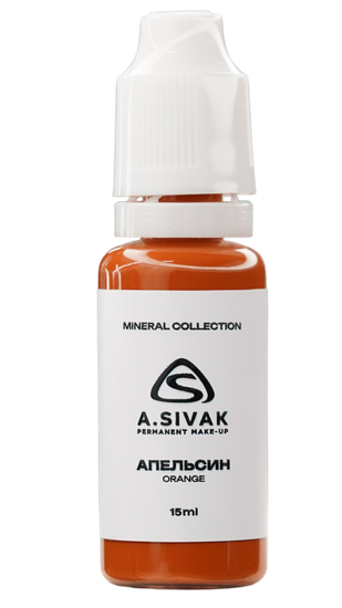 A.Sivak - Mineral Collection - Апельсин (минеральный пигмент для татуажа бровей)