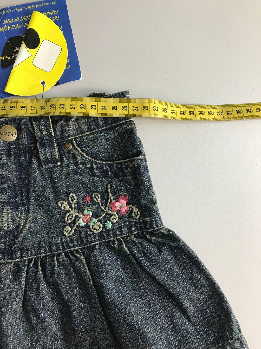 Юбка Lota джинсовая, визуально на 3 года, новая