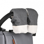 PITUSO КОЛЯСКА 1 В 1 LETICIA CLASSIC КОРОБ GREY +КОЖА GREY METALIC/14D