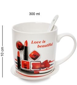 GAEM Art MUG-234/3 Кружка в подарочной коробке «Любовь прекрасна»