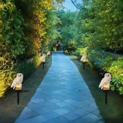 Светильник уличный на солнечной батарее "Сова" Live home