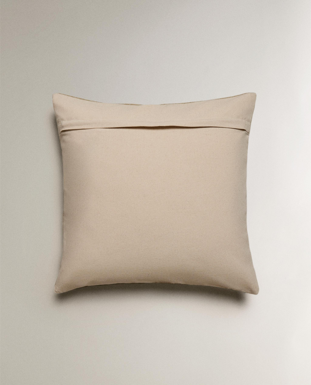 Zara Home наволочка декоративная из льна, зелёный, 50x50 см