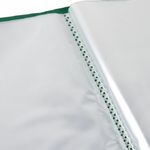 Папка с 80 вкладышами, Brauberg Office, 800мкм, корешок 53мм, зеленая