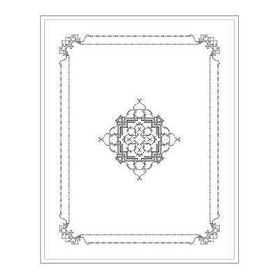 Потолок RODECOR Пагода Ф1 88031CN (5000*4000)