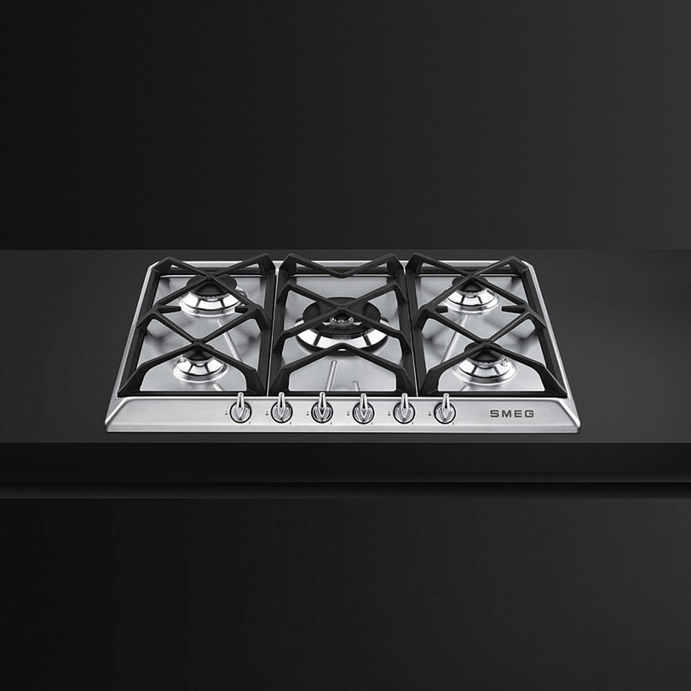 Газовая варочная панель Smeg SR975XGH