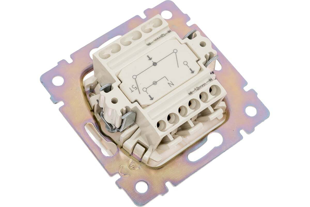 Выключатель двойной с индикацией Valena, белый Valena Classic LEGRAND