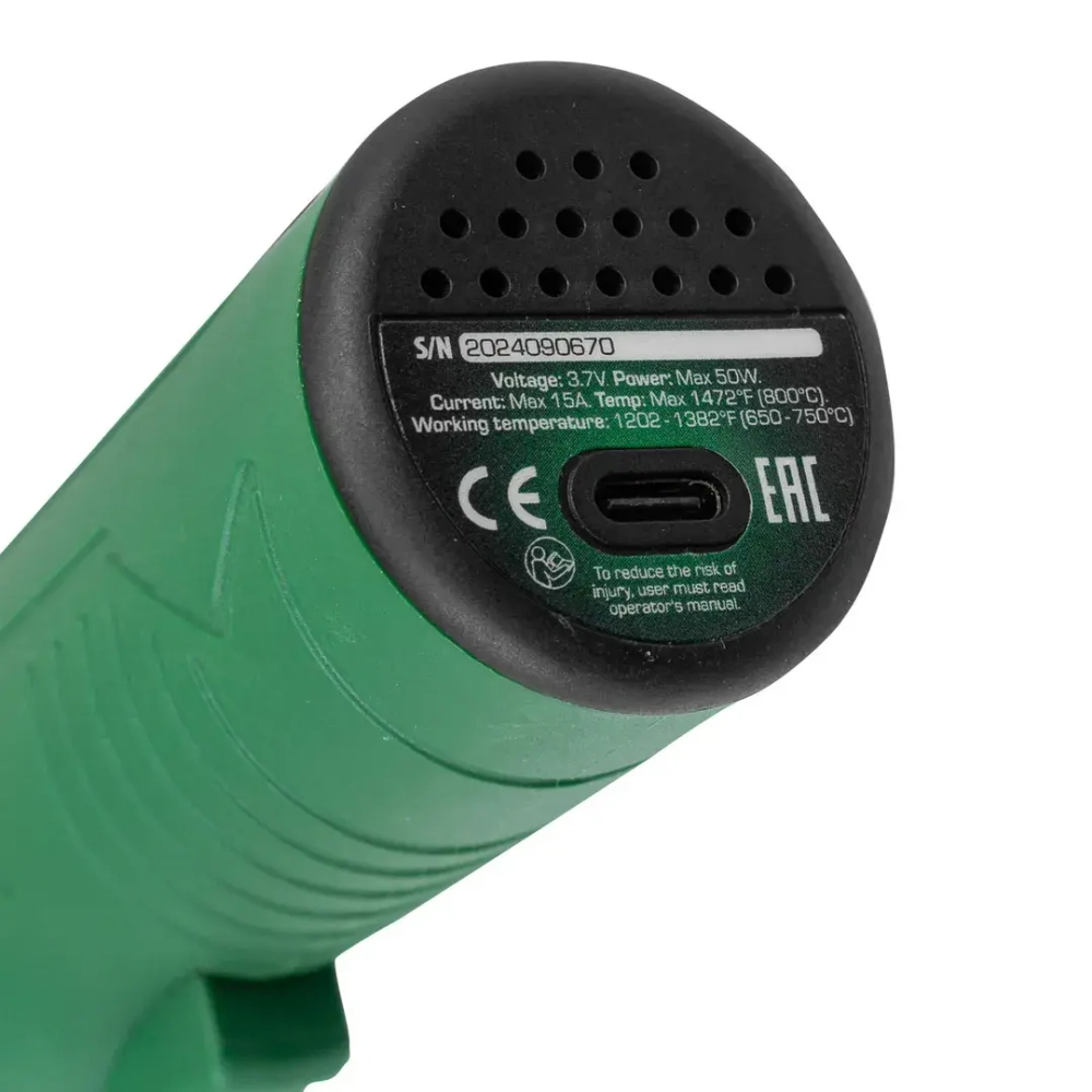 Паяльник аккумуляторный (50W, 3.7V, макс. тем-ра 800град./С) RockFORCE RF-A702