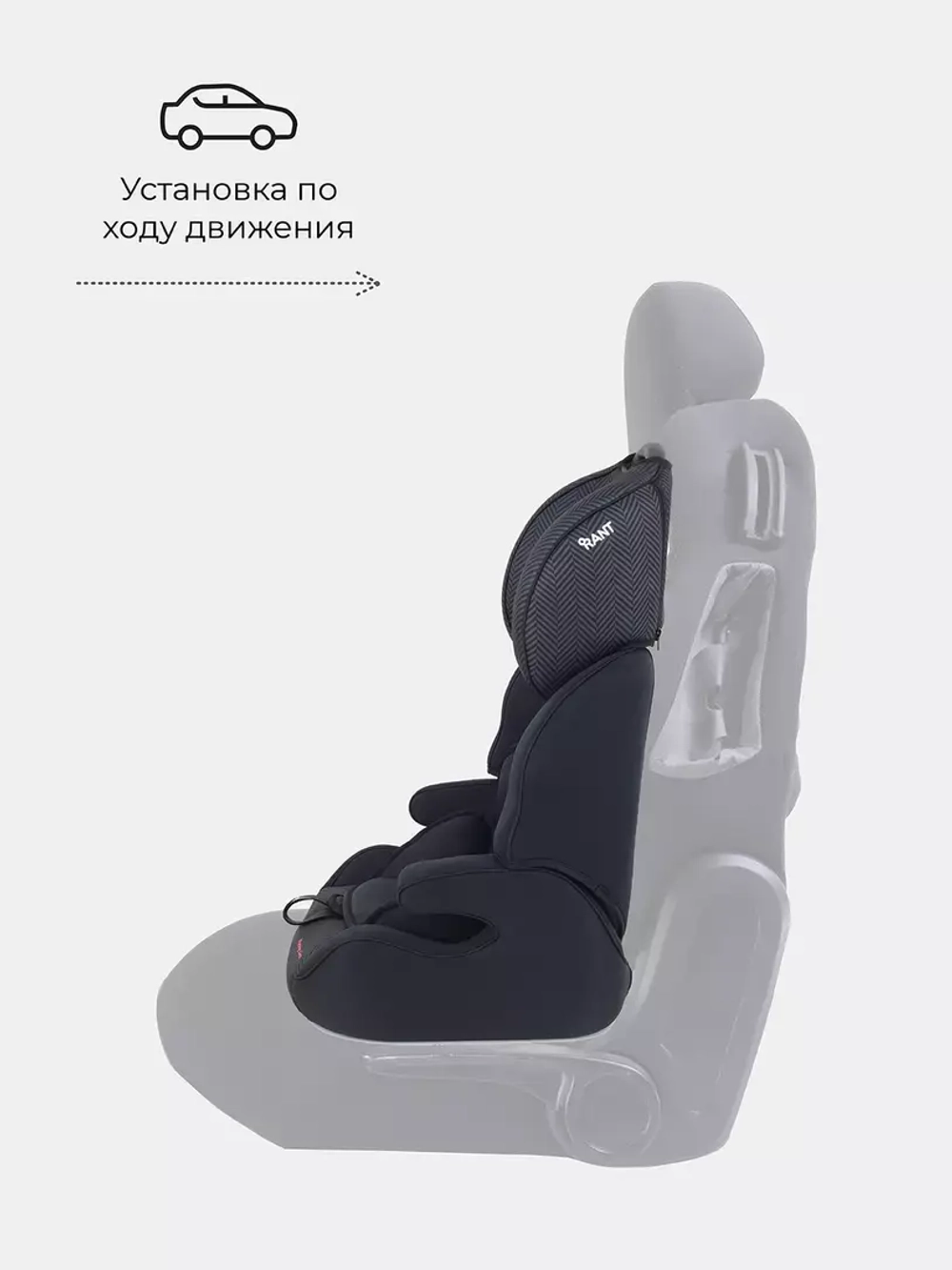 Автокресло Rant Lambo Racing группа 1/2/3 9-36 кг