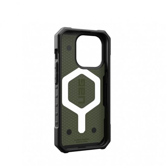 Чехол с поддержкой MAGSAFE Uag Pathfinder для iPhone 15 Pro 6.1", цвет оливковый (Olive Drab)