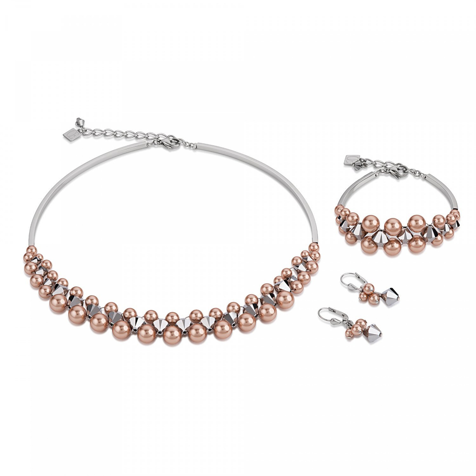 *Серьги Coeur de Lion Rose-Gold *4871/20-1620
