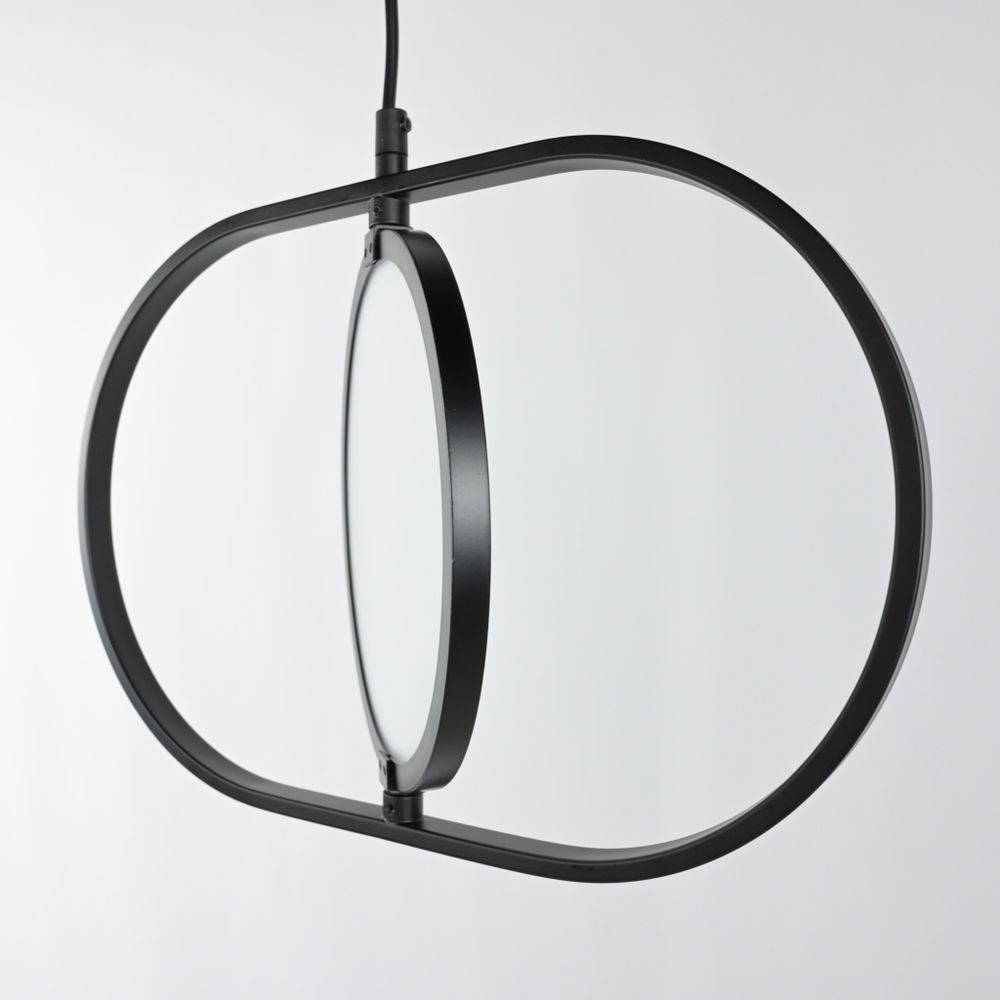 Подвесной светильник ARVET горизонтальный Черный