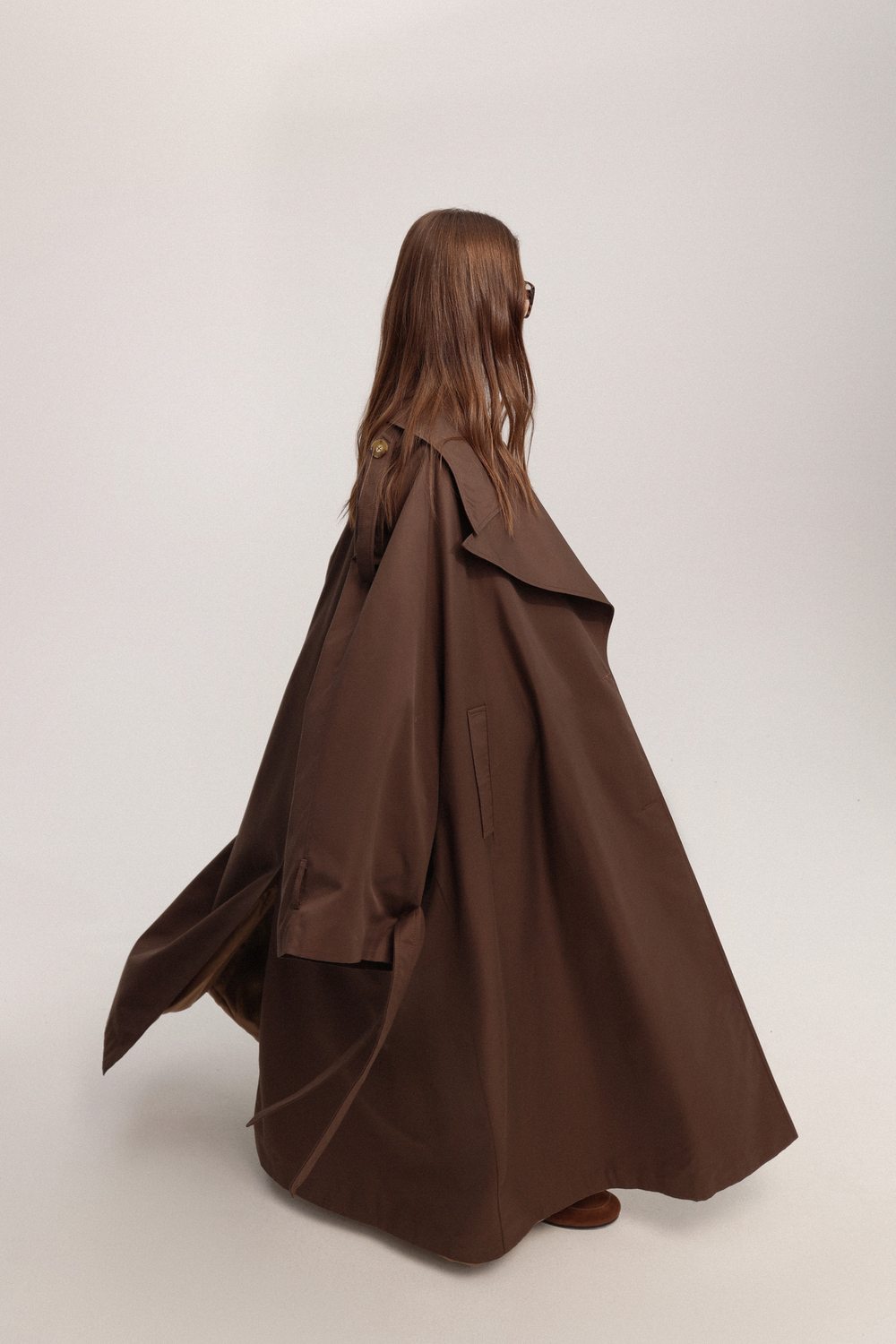 Тренч объемный