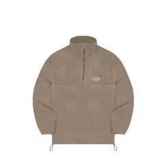 Свитшот UNIFORM Zip Comfort, коричневый